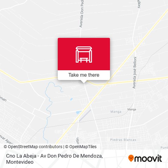 Cno La Abeja - Av Don Pedro De Mendoza map