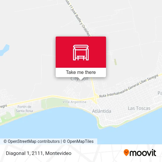 Diagonal 1, 2111 map