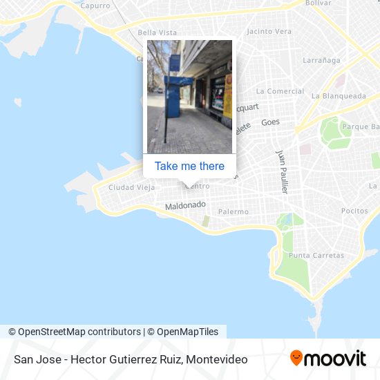 San Jose - Hector Gutierrez Ruiz map