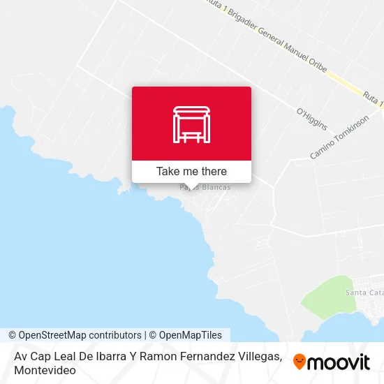 Av Cap Leal De Ibarra Y Ramon Fernandez Villegas map