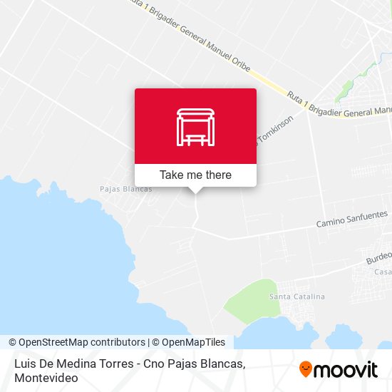 Luis De Medina Torres - Cno Pajas Blancas map