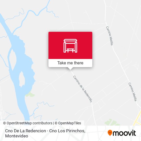 Cno De La Redencion - Cno Los Pirinchos map
