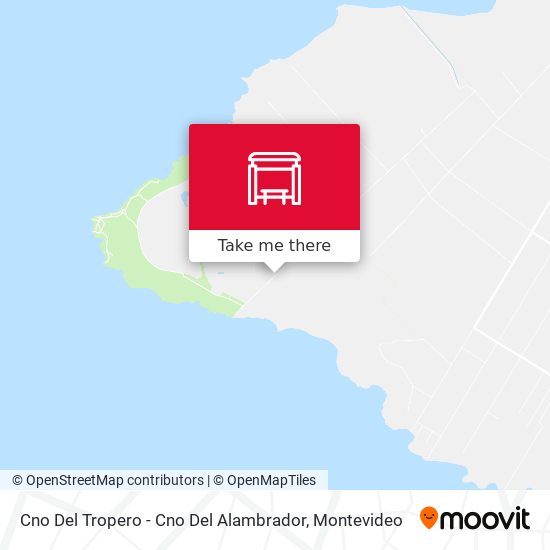 Cno Del Tropero - Cno Del Alambrador map