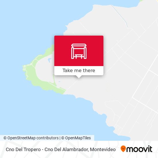 Cno Del Tropero - Cno Del Alambrador map