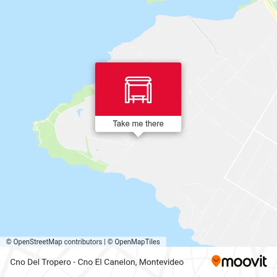 Cno Del Tropero - Cno El Canelon map