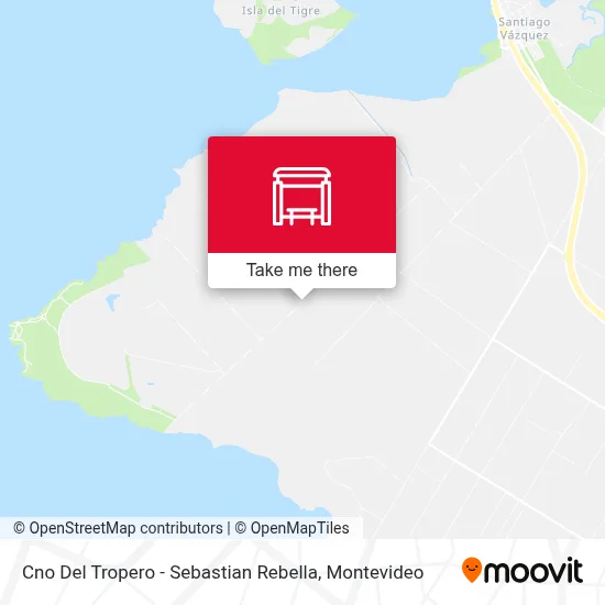 Cno Del Tropero - Sebastian Rebella map