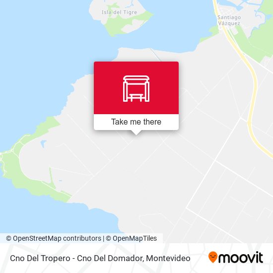 Cno Del Tropero - Cno Del Domador map