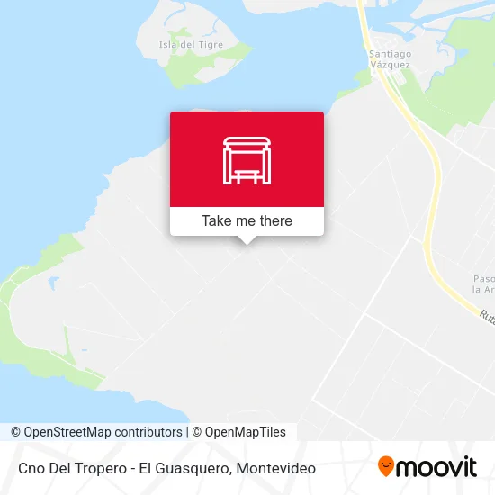 Mapa de Cno Del Tropero - El Guasquero