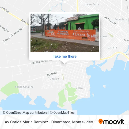 Av Carlos Maria Ramirez - Dinamarca map