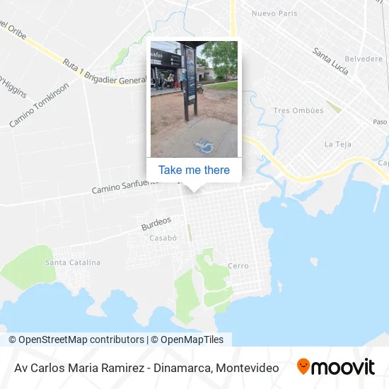 Av Carlos Maria Ramirez - Dinamarca map