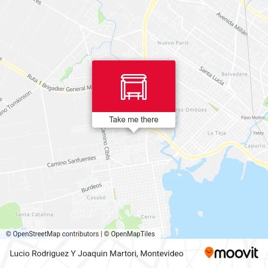 Lucio Rodriguez Y Joaquin Martori map