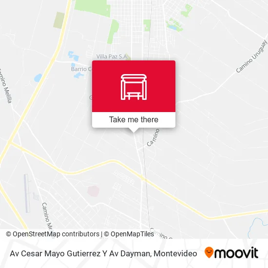 Mapa de Av Cesar Mayo Gutierrez Y Av Dayman