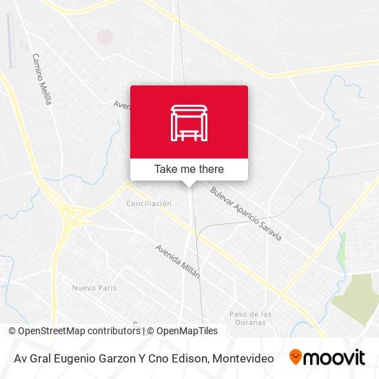 Mapa de Av Gral Eugenio Garzon Y Cno Edison