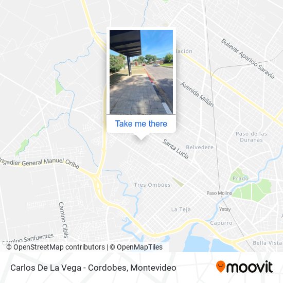 Mapa de Carlos De La Vega - Cordobes