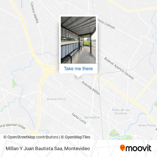 Millan Y Juan Bautista Saa map