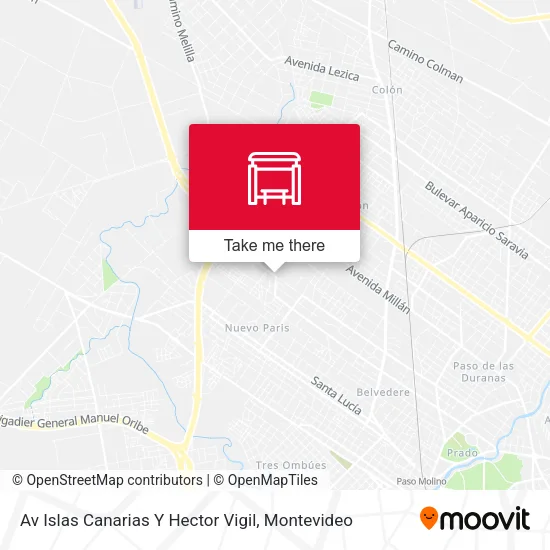 Av Islas Canarias Y Hector Vigil map