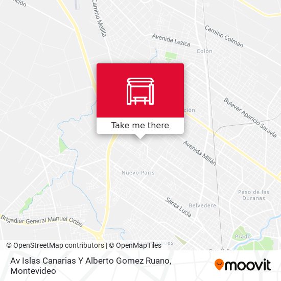Av Islas Canarias Y Alberto Gomez Ruano map
