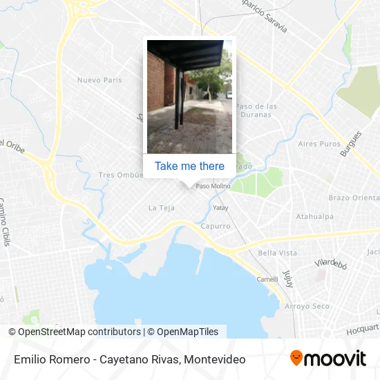 Mapa de Emilio Romero - Cayetano Rivas