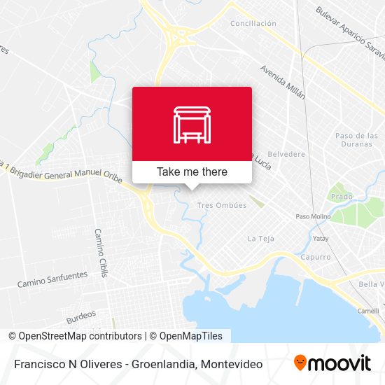 Francisco N Oliveres - Groenlandia map