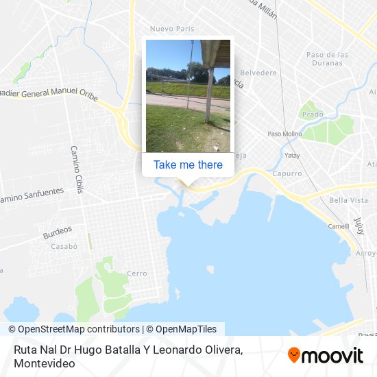 Ruta Nal Dr Hugo Batalla Y Leonardo Olivera map