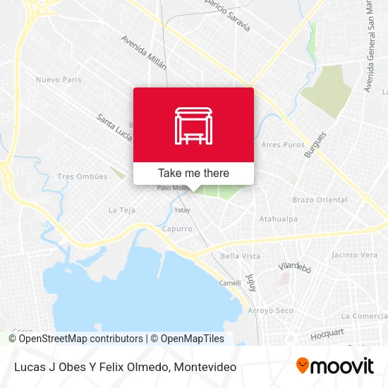 Mapa de Lucas J Obes Y Felix Olmedo