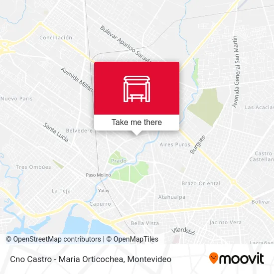 Mapa de Cno Castro - Maria Orticochea