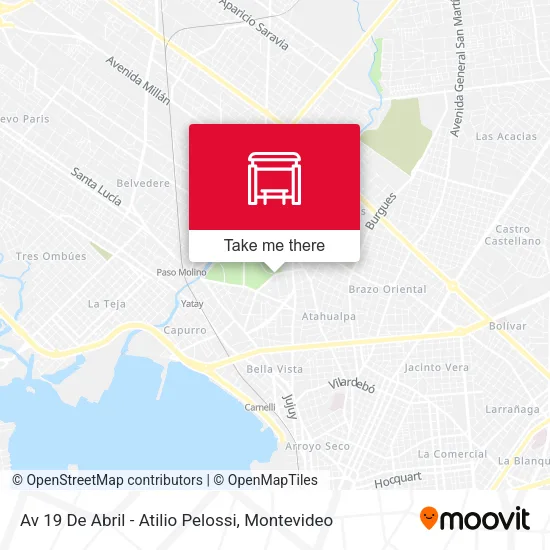 Mapa de Av 19 De Abril - Atilio Pelossi