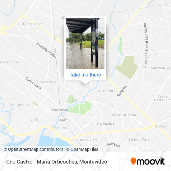 Mapa de Cno Castro - Maria Orticochea