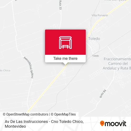 Mapa de Av De Las Instrucciones - Cno Toledo Chico