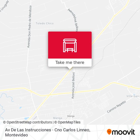 Av De Las Instrucciones - Cno Carlos Linneo map