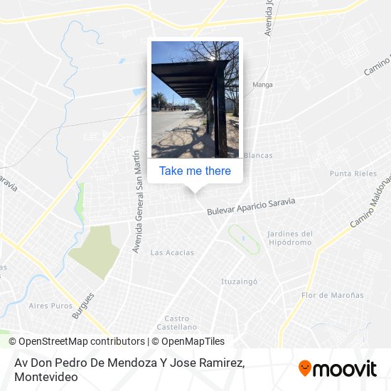 Mapa de Av Don Pedro De Mendoza Y Jose Ramirez