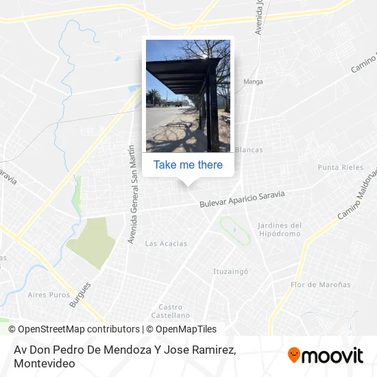 Mapa de Av Don Pedro De Mendoza Y Jose Ramirez