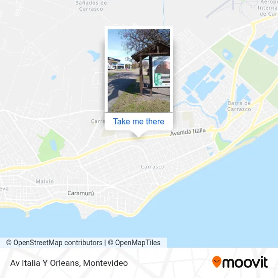 Mapa de Av Italia Y Orleans