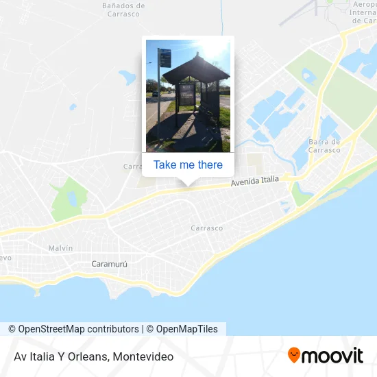 Av Italia Y Orleans map