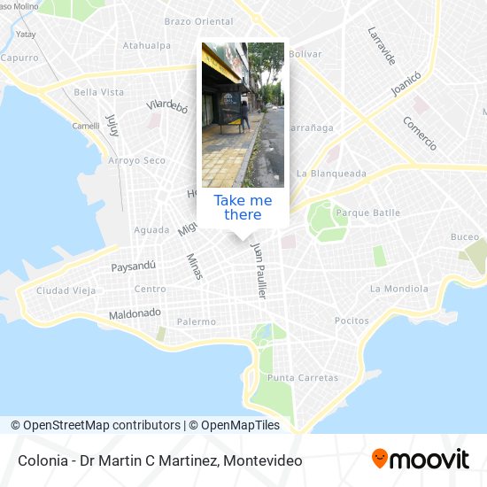 Mapa de Colonia - Dr Martin C Martinez