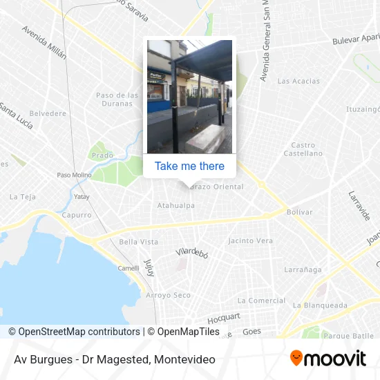 Mapa de Av Burgues - Dr Magested