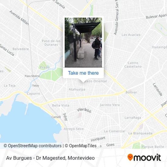 Mapa de Av Burgues - Dr Magested