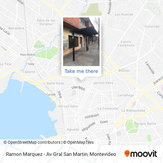Ramon Marquez - Av Gral San Martin map