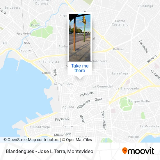 Mapa de Blandengues - Jose L Terra