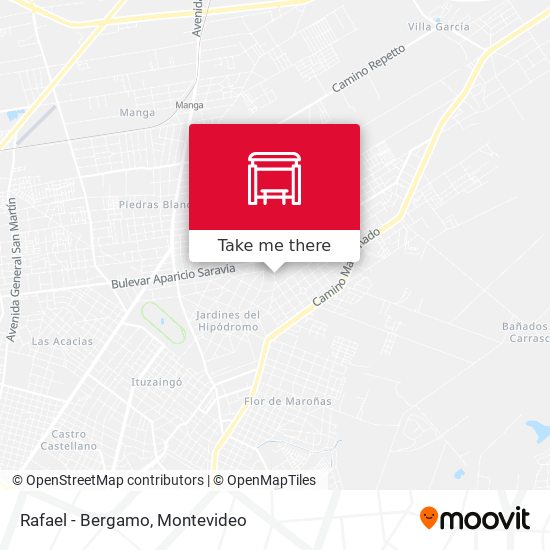 Mapa de Rafael - Bergamo