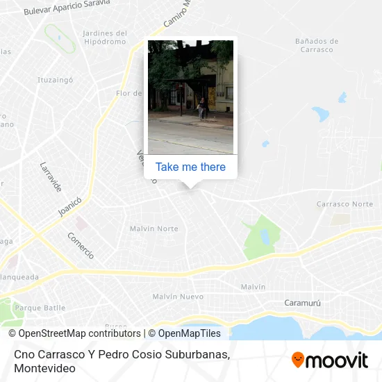 Mapa de Cno Carrasco Y Pedro Cosio Suburbanas