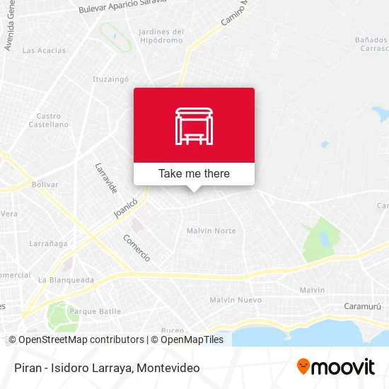 Piran - Isidoro Larraya map
