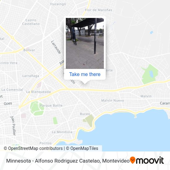 Mapa de Minnesota - Alfonso Rodriguez Castelao