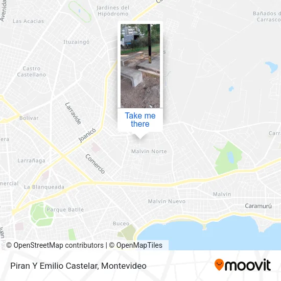 Piran Y Emilio Castelar map