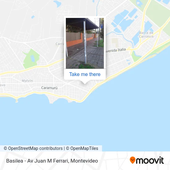 Basilea - Av Juan M Ferrari map