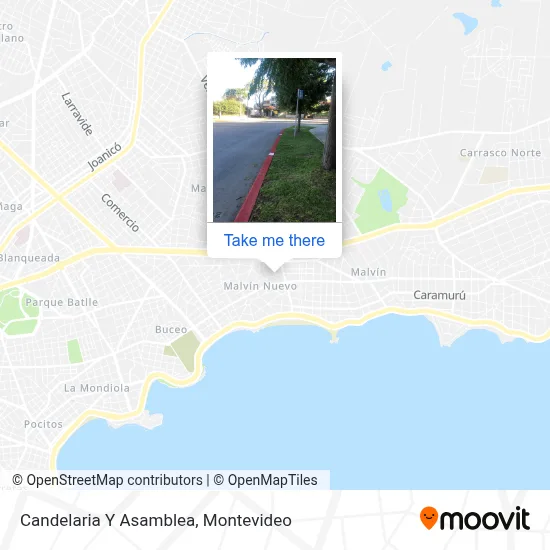 Candelaria Y Asamblea map