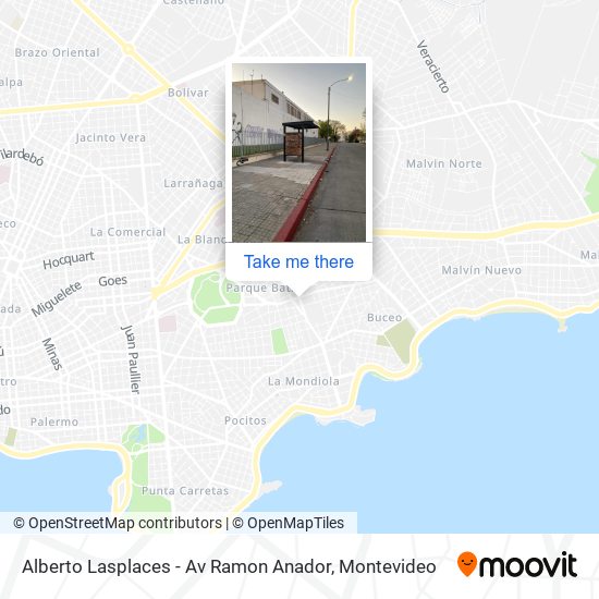 Alberto Lasplaces - Av Ramon Anador map