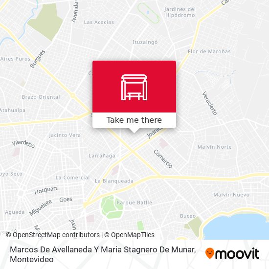 Marcos De Avellaneda Y Maria Stagnero De Munar map