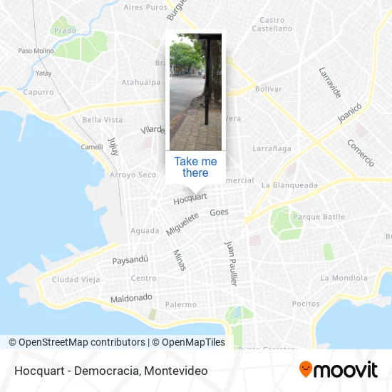 Hocquart - Democracia map