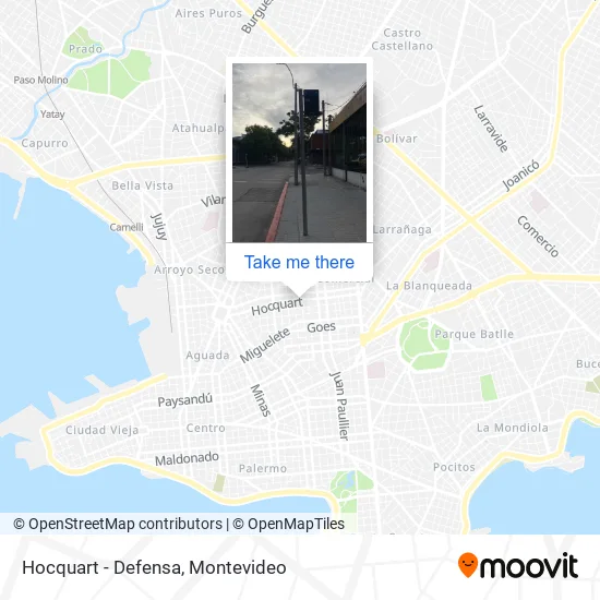 Hocquart - Defensa map